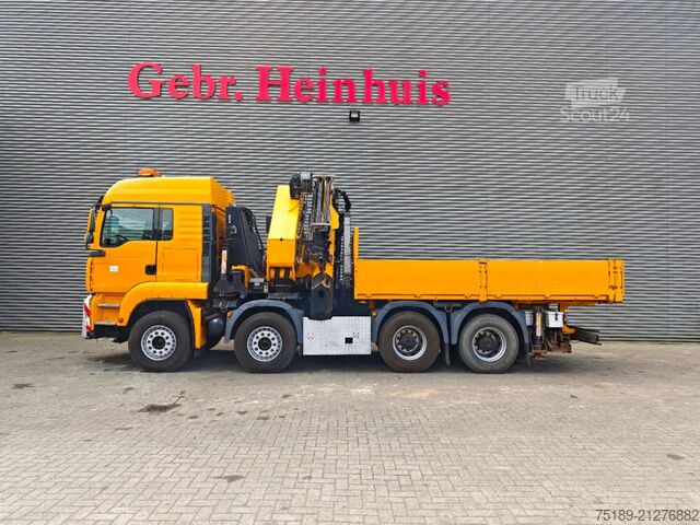 Camion cu macara MAN TGA 41.480 8x4 Palfinger PK 85002