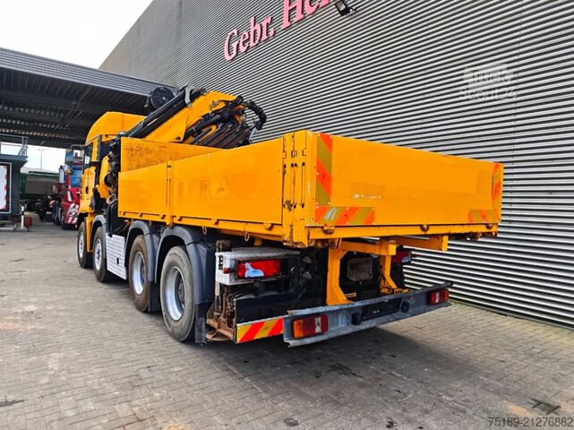 Camion cu macara MAN TGA 41.480 8x4 Palfinger PK 85002