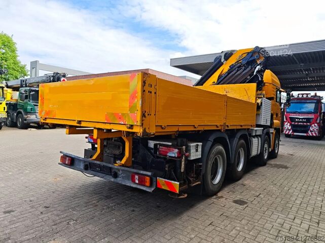 Camion cu macara MAN TGA 41.480 8x4 Palfinger PK 85002