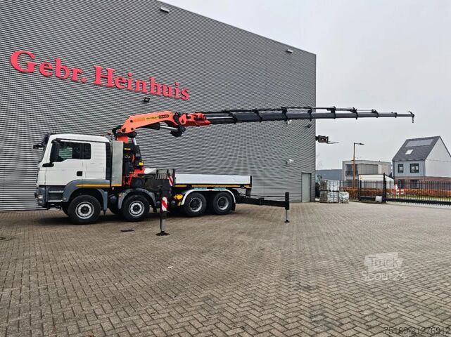 Camión grúa MAN TGS 35.400 8x4 Palfinger PK 85002 9 x Hydr. 1 x...