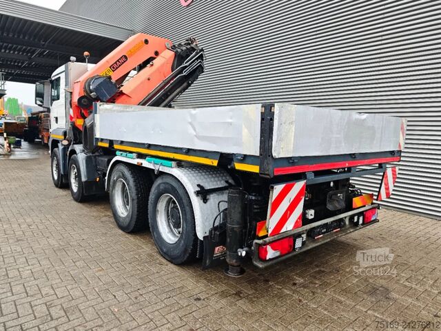 Camión grúa MAN TGS 35.400 8x4 Palfinger PK 85002 9 x Hydr. 1 x...