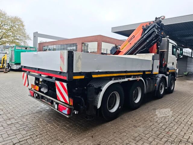 Camión grúa MAN TGS 35.400 8x4 Palfinger PK 85002 9 x Hydr. 1 x...