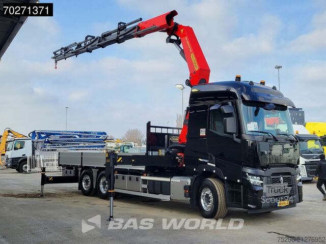 Alerta de distancia Alerta de límite de velocidad Alerta de movimiento Alerta de colisión lateral So Renault C 480 6X2 NEW NL-Truck Palfinger PK41002 EH Cra...