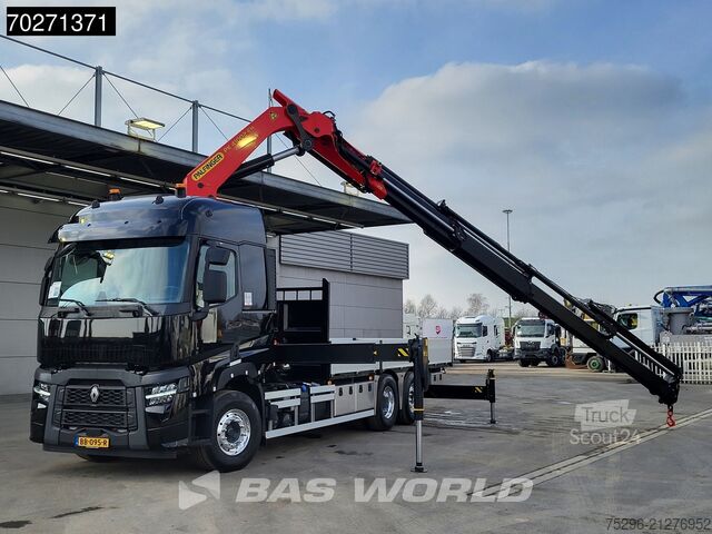 Alerta de distancia Alerta de límite de velocidad Alerta de movimiento Alerta de colisión lateral So Renault C 480 6X2 NEW NL-Truck Palfinger PK41002 EH Cra...