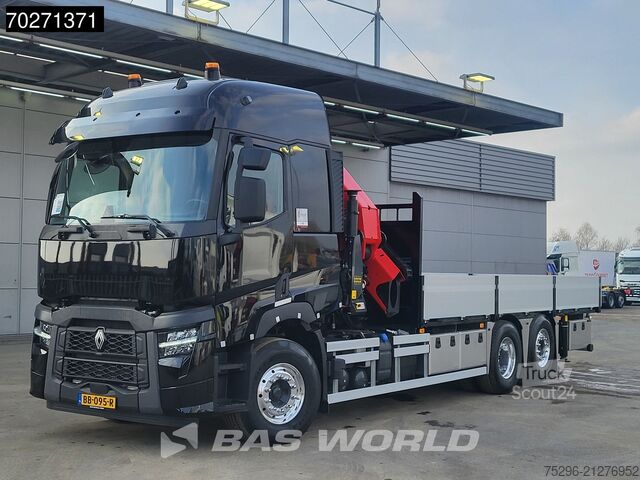 Alerta de distancia Alerta de límite de velocidad Alerta de movimiento Alerta de colisión lateral So Renault C 480 6X2 NEW NL-Truck Palfinger PK41002 EH Cra...