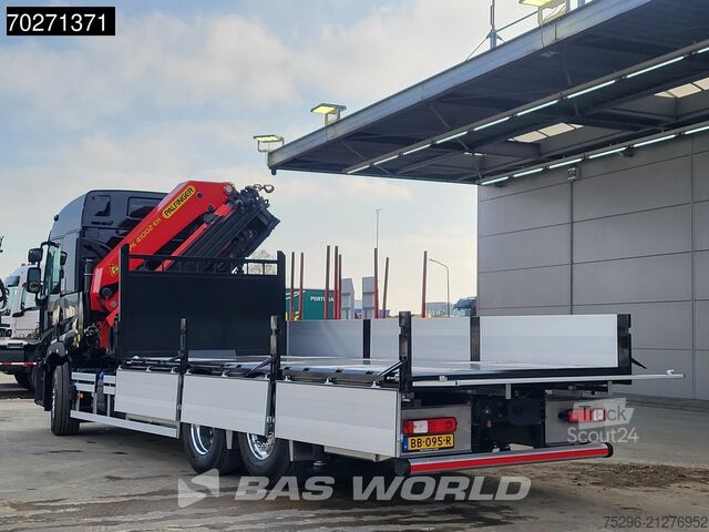 Alerta de distancia Alerta de límite de velocidad Alerta de movimiento Alerta de colisión lateral So Renault C 480 6X2 NEW NL-Truck Palfinger PK41002 EH Cra...