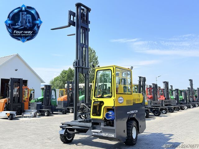 četruvirzienu iekrāvējs Combilift C5000L GAS DUPLEX 4550MM FULL CABIN
