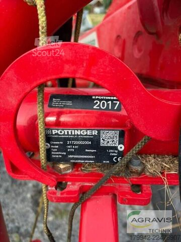 Tecnologia de feno Pöttinger HIT 8.91