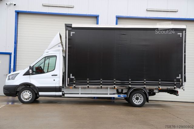 Transporter mit Pritsche & Plane FORD Transit Schiebeplane 420x220x220 cm