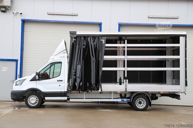 Transporter mit Pritsche & Plane FORD Transit Schiebeplane 420x220x220 cm