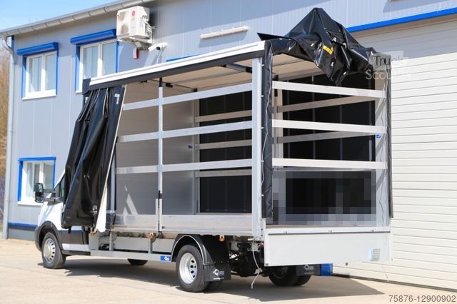 Transporter mit Pritsche & Plane FORD Transit Schiebeplane 420x220x220 cm