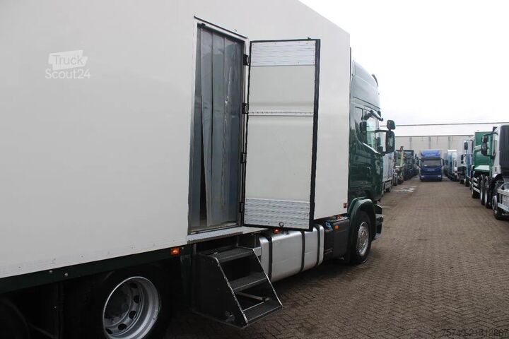 Transport chłodniczy/mrożony Scania R490 + 6X2 + EURO 6 + heating truck/ flowers FU...