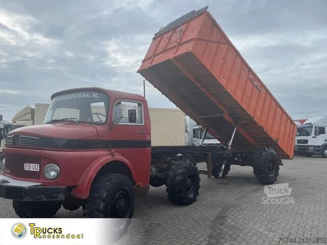 Kipper Mercedes-Benz 813 + Manual + Kipper + 4x4