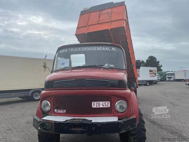Kipper Mercedes-Benz 813 + Manual + Kipper + 4x4