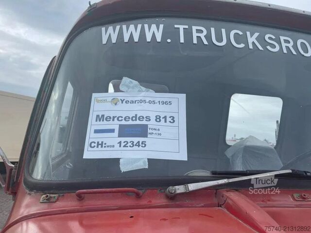 Kipper Mercedes-Benz 813 + Manual + Kipper + 4x4