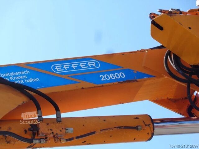 Nosturiauto MAN TGA 18.430 Effer 20600 24m + FLYJIB + winch + l...