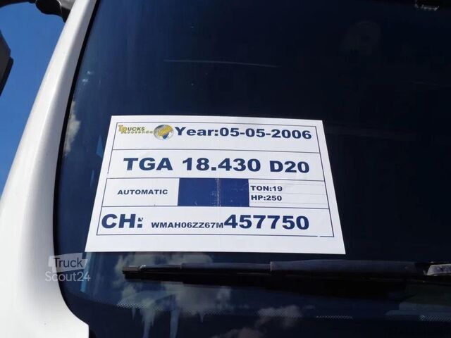 Nosturiauto MAN TGA 18.430 Effer 20600 24m + FLYJIB + winch + l...