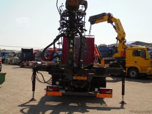 Boîte plate Scania R730 V8 + Euro 5 + Loglift 115Z + 6X4