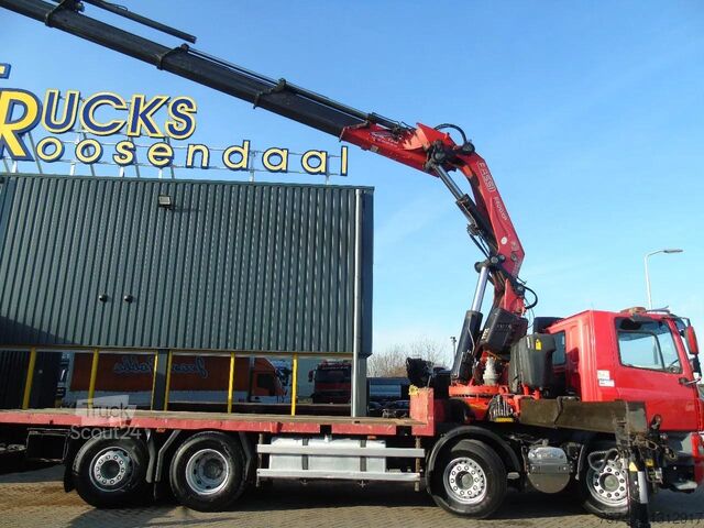Vinç kamyonu DAF CF 85.510 + FASSI 80TON 6x + 8X2 + EURO 5 + REMOTE