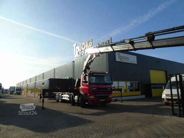 Vinç kamyonu DAF CF 85.510 + FASSI 80TON 6x + 8X2 + EURO 5 + REMOTE