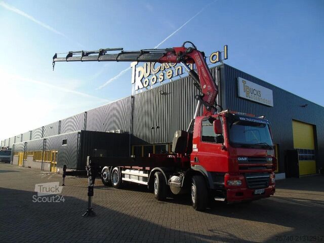 Автокран DAF CF 85.510 + FASSI 80TON 6x + 8X2 + EURO 5 + REMOTE