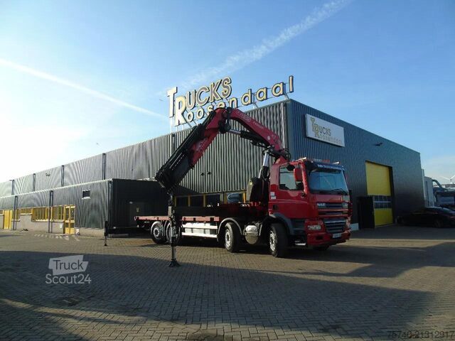 Автокран DAF CF 85.510 + FASSI 80TON 6x + 8X2 + EURO 5 + REMOTE