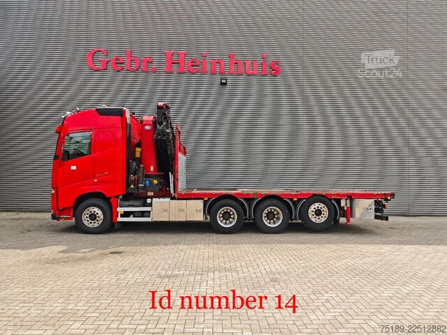 Darus teherautó Volvo FH 540 8x4 Tridem HMF 4020-K6 Jip-K4 Winch!