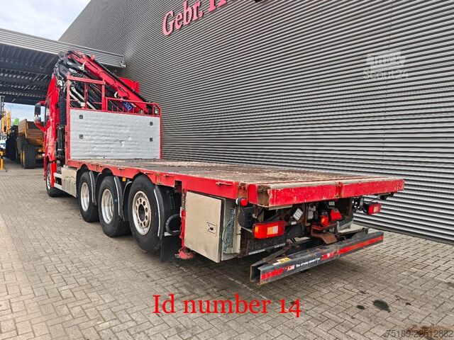 Darus teherautó Volvo FH 540 8x4 Tridem HMF 4020-K6 Jip-K4 Winch!