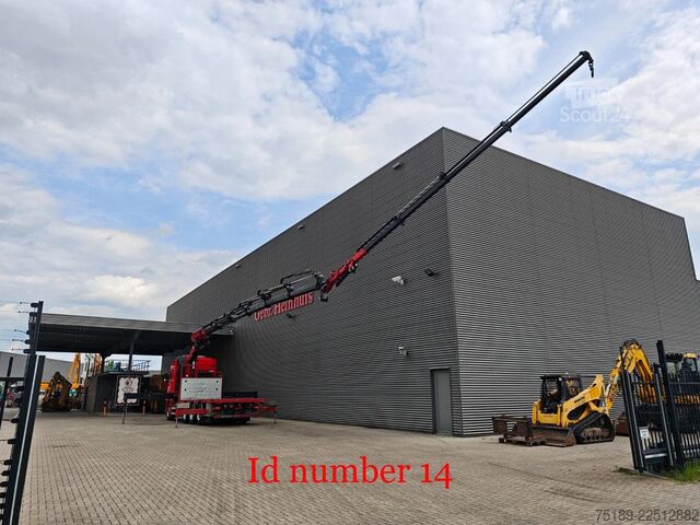 Darus teherautó Volvo FH 540 8x4 Tridem HMF 4020-K6 Jip-K4 Winch!