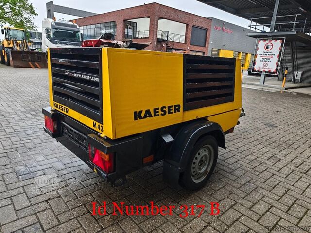 Hűtőkompresszor Kaeser M43 7 Bar 2 pieces German registration papers!