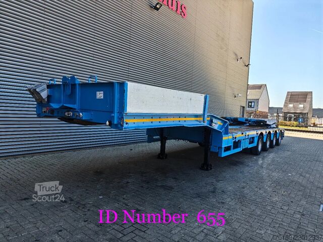 Semi-lavlader Faymonville STZ-4AAU 2 x Extandable Powersteering Ramps!