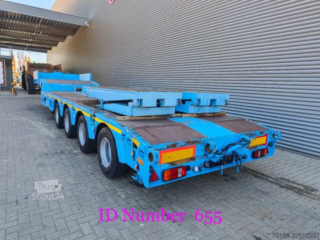 Semi-lavlader Faymonville STZ-4AAU 2 x Extandable Powersteering Ramps!