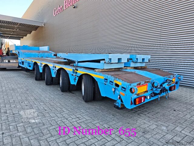 Semi-lavlader Faymonville STZ-4AAU 2 x Extandable Powersteering Ramps!