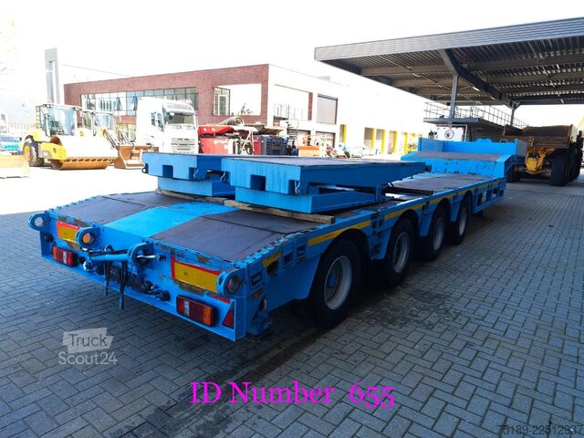 Semi-lavlader Faymonville STZ-4AAU 2 x Extandable Powersteering Ramps!