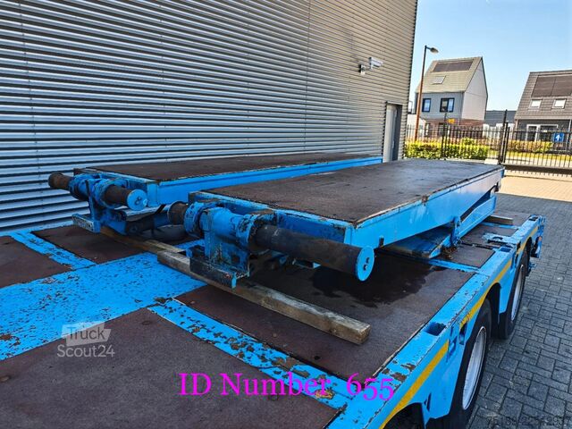 Semi-lavlader Faymonville STZ-4AAU 2 x Extandable Powersteering Ramps!