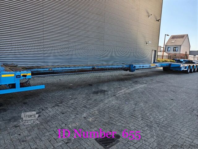 Semi-lavlader Faymonville STZ-4AAU 2 x Extandable Powersteering Ramps!