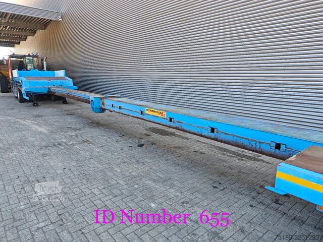 Semi-lavlader Faymonville STZ-4AAU 2 x Extandable Powersteering Ramps!