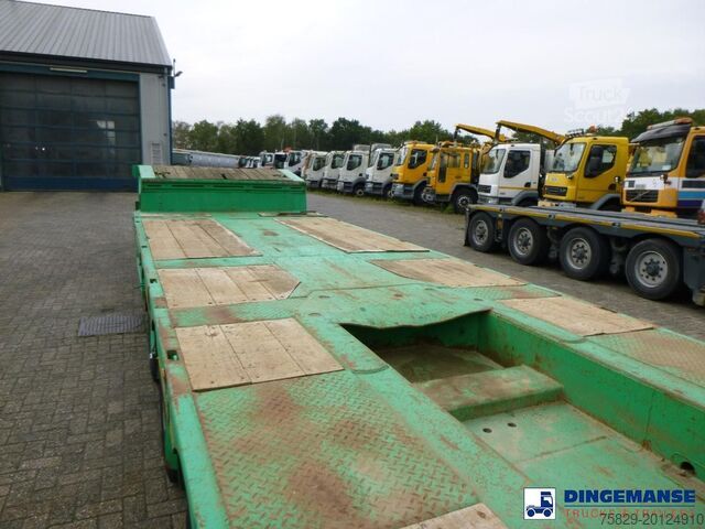 Surbaissé Faymonville 4-axle semi-lowbed trailer 65 t + ramps ext.