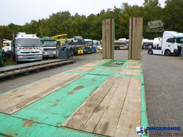 Surbaissé Faymonville 4-axle semi-lowbed trailer 65 t + ramps ext.