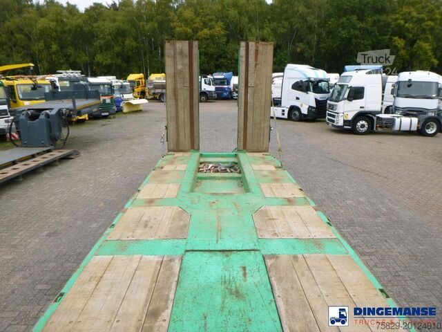 Surbaissé Faymonville 4-axle semi-lowbed trailer 65 t + ramps ext.