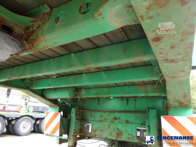 Surbaissé Faymonville 4-axle semi-lowbed trailer 65 t + ramps ext.