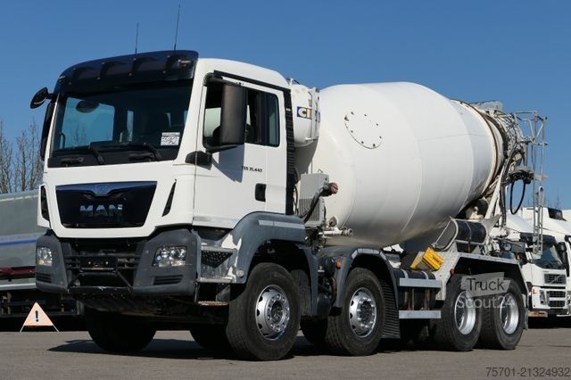 Camión hormigonera MAN TGS 35.440 Betonmischer Blattgefedert Euro 6
