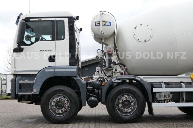Camión hormigonera MAN TGS 35.440 Betonmischer Blattgefedert Euro 6