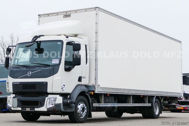 Kuorma-auto umpikorilla VOLVO FL 250 Koffer Rolltor LBW Euro 6