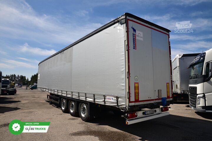 Open semitrailer with tarp SCHMITZ CARGOBULL SCS24/L Varios