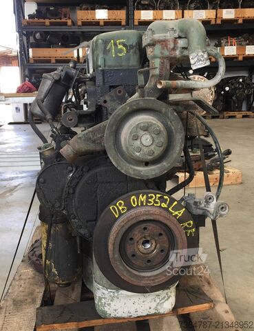 LKW mit Kofferaufbau Mercedes-Benz OM 352 LA