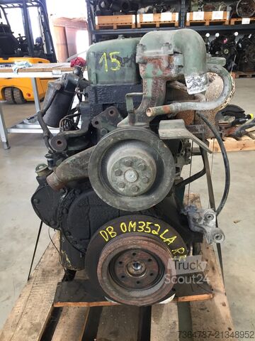 LKW mit Kofferaufbau Mercedes-Benz OM 352 LA