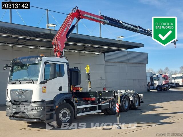 Hakenarmsystem MAN TGS 35.480 TGS 8X4 NEW! FASSI F275A Crane + HYV...