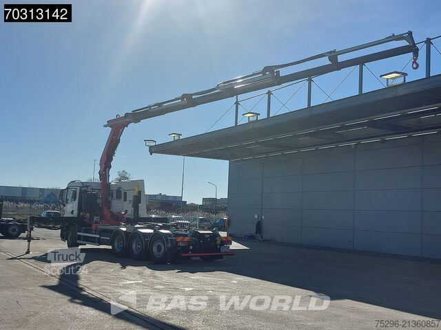 Hakenarmsystem MAN TGS 35.480 TGS 8X4 NEW! FASSI F275A Crane + HYV...
