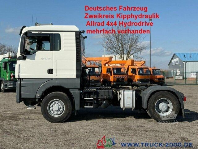 Стандартный седельный тягач MAN TGX 18.470 4x4 H-Drive Kipphydraulik Kühlschrank